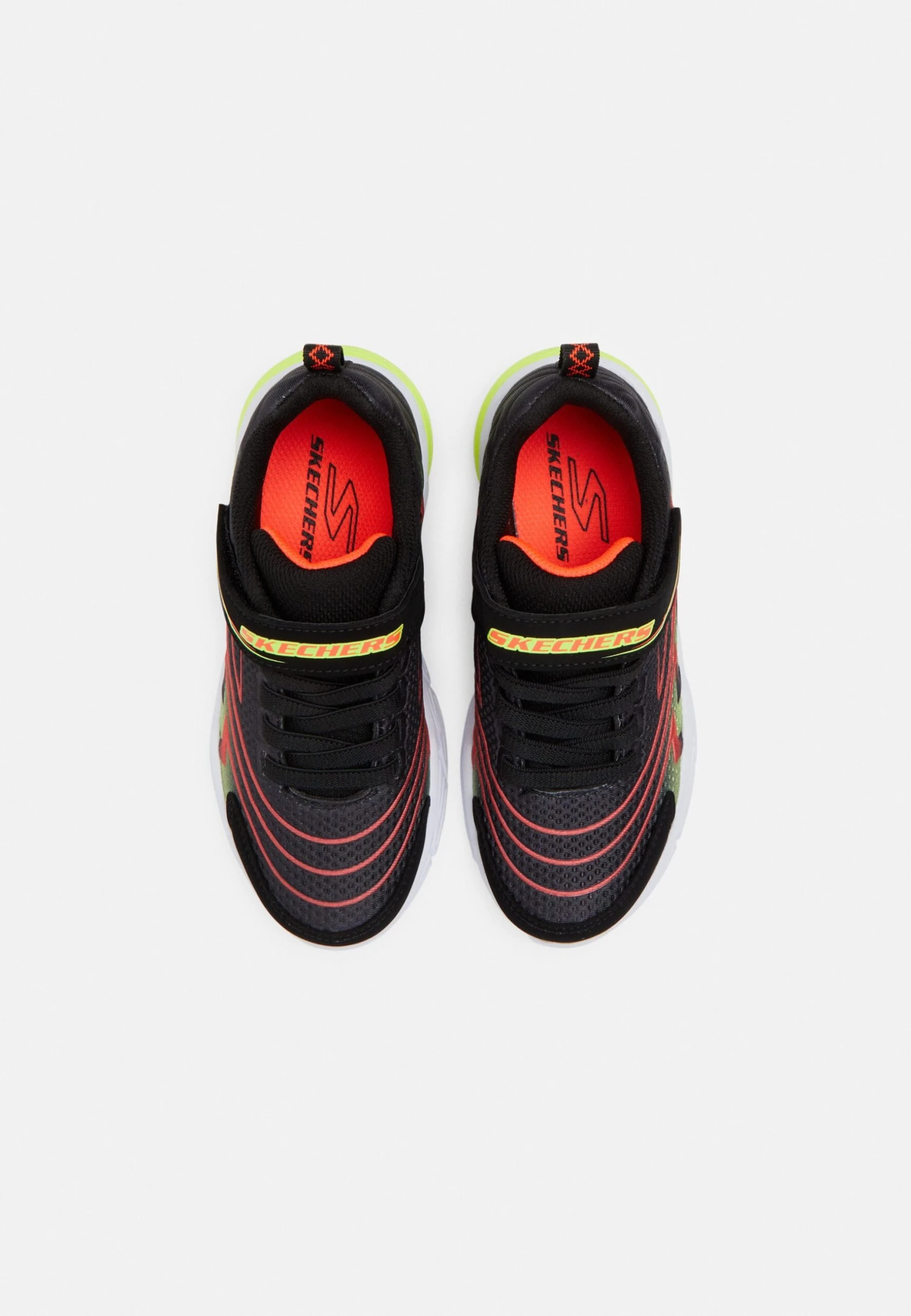 Skechers Vector-Matrix Unisex - Sneakers Laag - Black/Yellow/Coral 4 Skechers Vector-Matrix Unisex - Sneakers Laag - Black/Yellow/Coral - Afbeelding 4