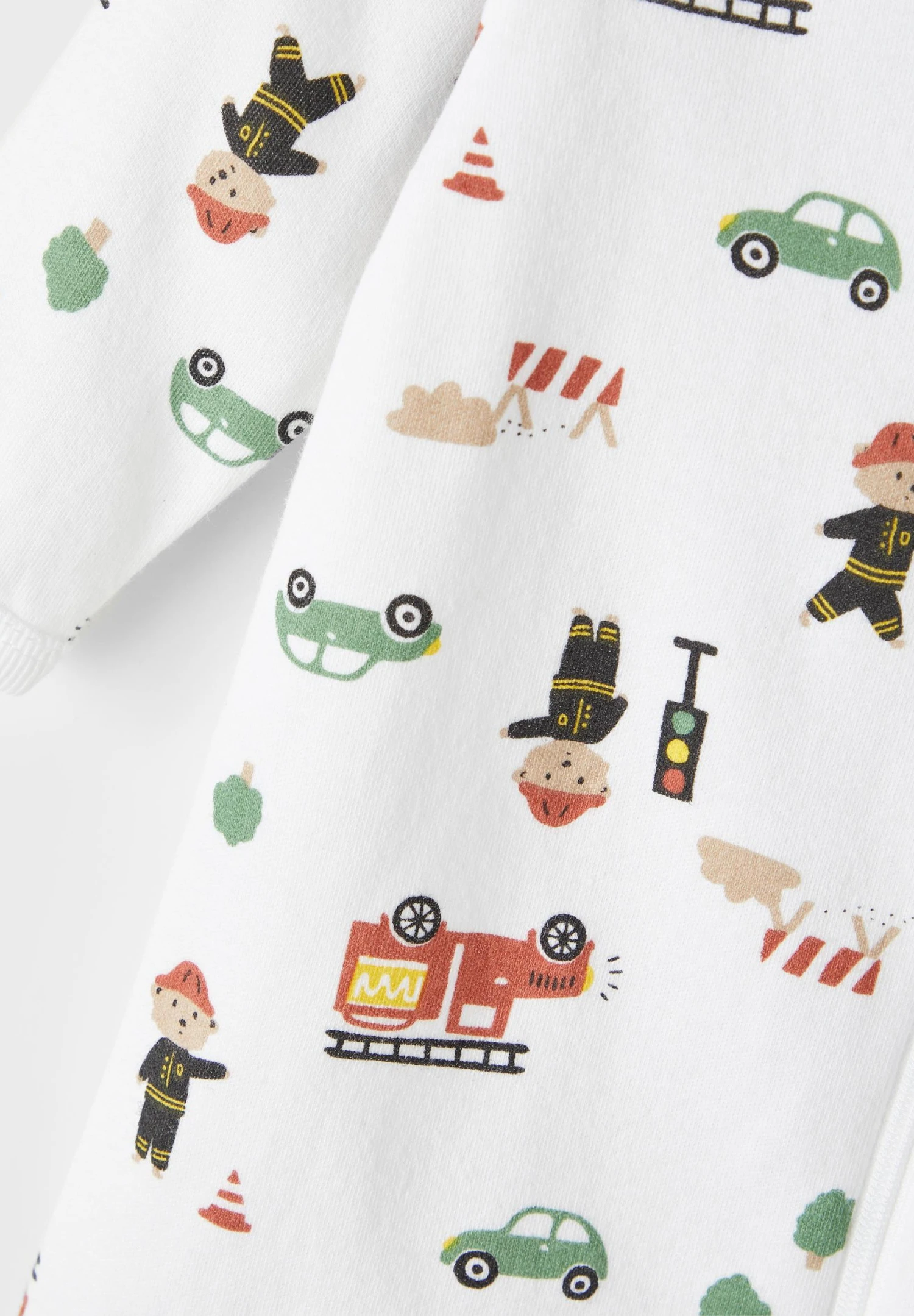 NAME IT Nbmnightsuit Zip Firefighter 2 Pack - Body - Green 2 NAME IT Nbmnightsuit Zip Firefighter 2 Pack - Body - Green - Afbeelding 2