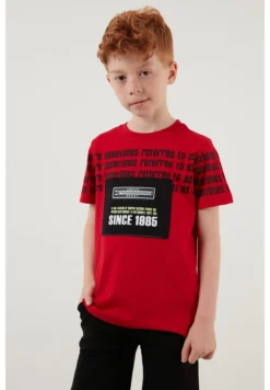 LELA Regular Fit Shorts And T-Shirt - Shorts - Red -Kinder Kleding Winkel 4e95a460571e4779a1ce4fa69e4aa3ee