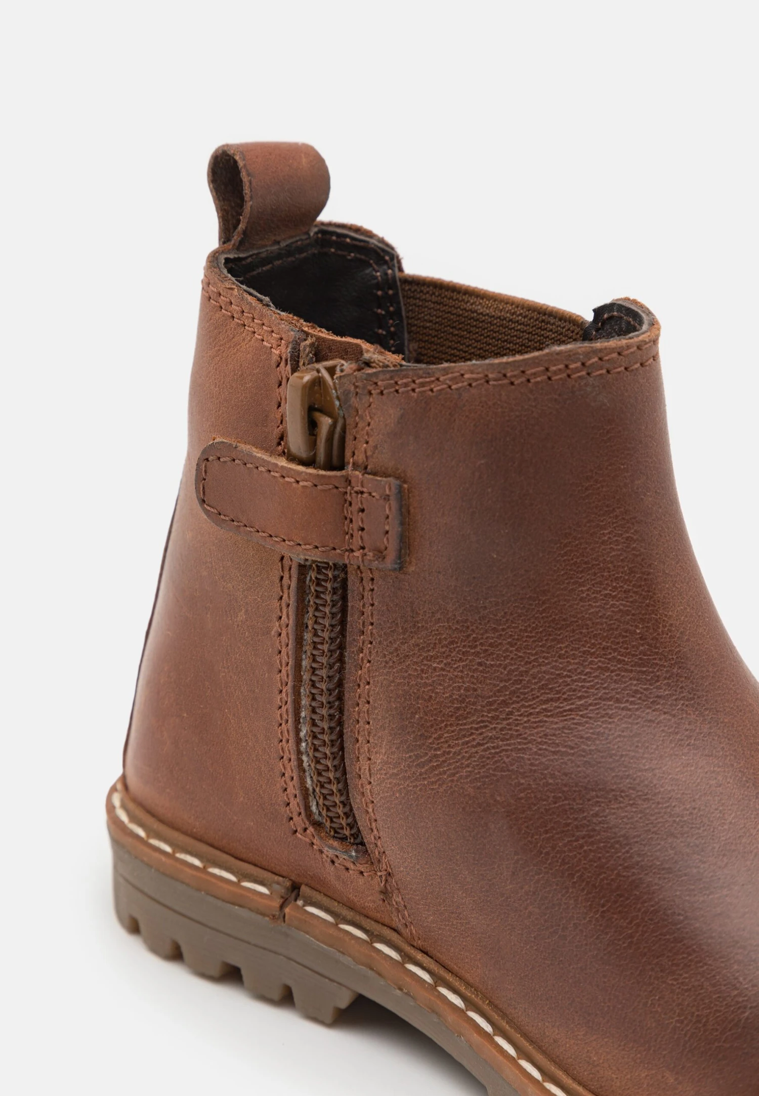 Friboo Leather - Korte Laarzen - Brown 6 Friboo Leather - Korte Laarzen - Brown - Afbeelding 6