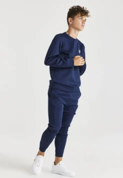 Kinder Kleding Winkel 31 SikSilk Essential Set - Trainingspak - Navy