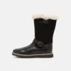 Friboo Leather - Snowboots- Black