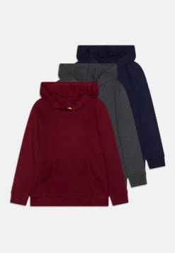 Friboo 3 Pack - Hoodie - Multi-Coloured/Blue/Dark Red