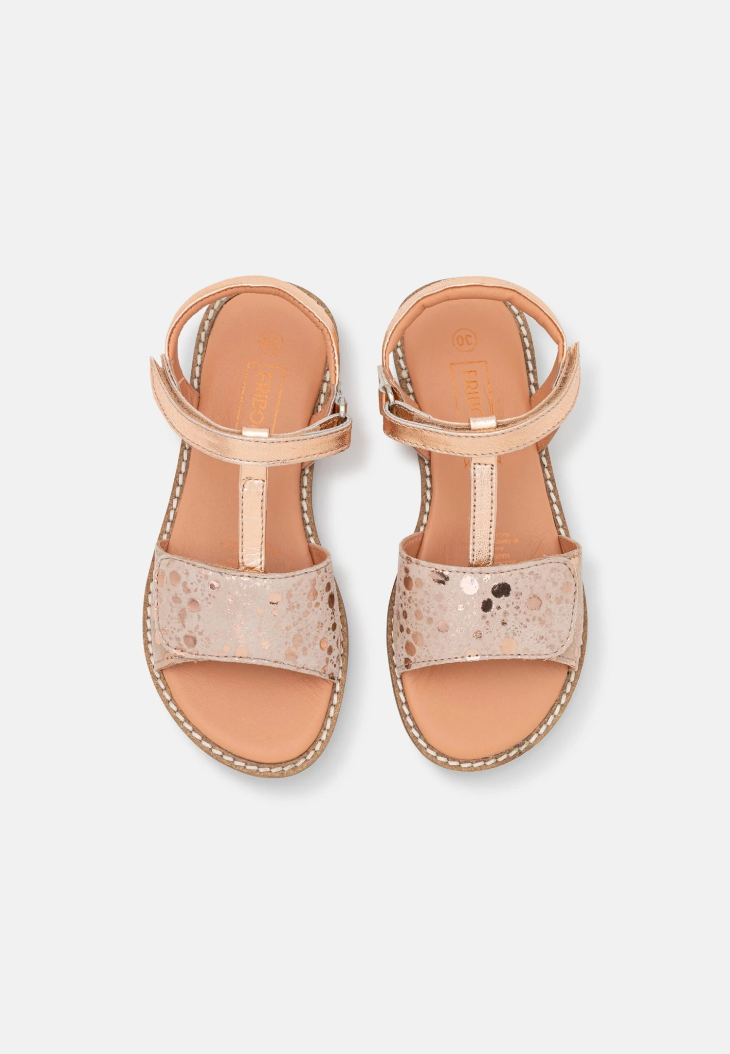 Friboo Leather - Sandalen - Rose Gold Coloured 4 Friboo Leather - Sandalen - Rose Gold Coloured - Afbeelding 4