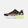Skechers Vector-Matrix Unisex - Sneakers Laag - Black/Yellow/Coral