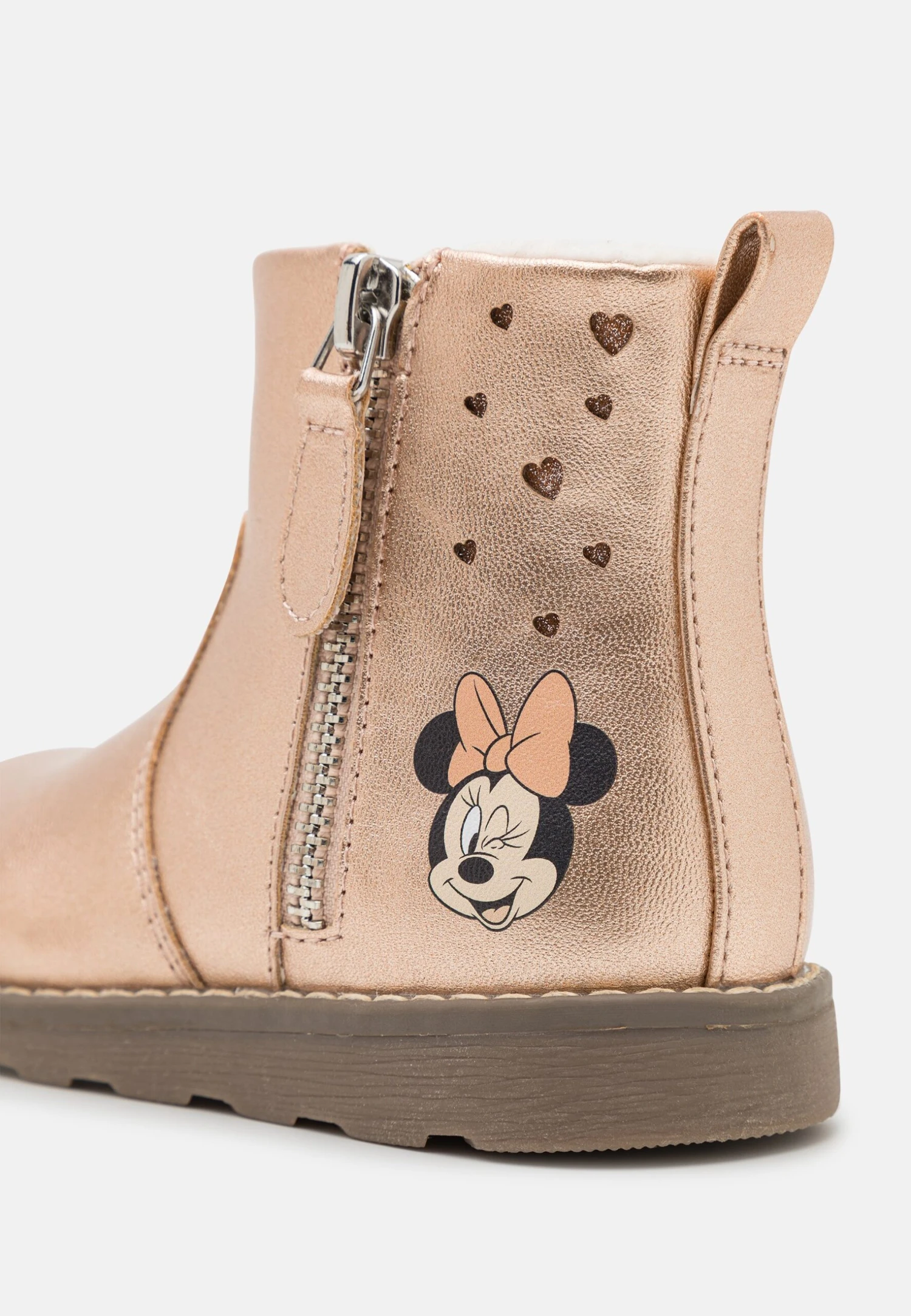 Friboo Disney Minnie Mouse - Korte Laarzen - Rose Gold 6 Friboo Disney Minnie Mouse - Korte Laarzen - Rose Gold - Afbeelding 6