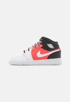 Air Jordan 1 Mid Unisex - Basketbalschoenen - Black/White/Infrared